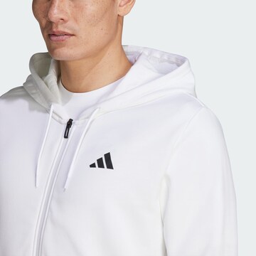ADIDAS PERFORMANCE Sportovní mikina 'Club Teamwear' – bílá