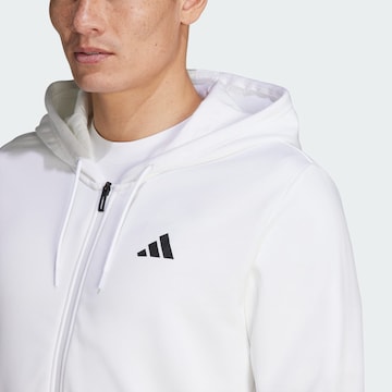 ADIDAS PERFORMANCE Sportsweatjacka i vit