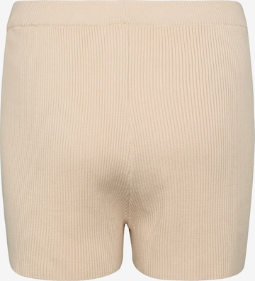 OW Collection Spodnie od piżamy 'LULU' w kolorze beżowy