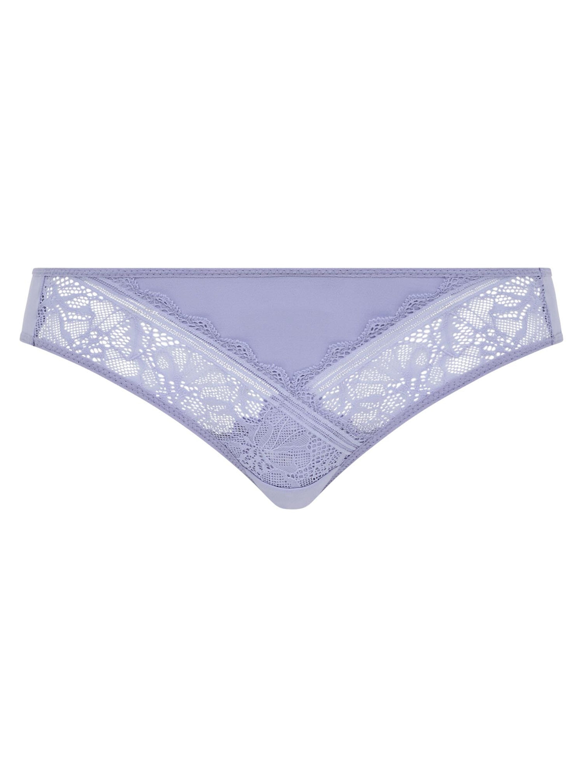 Chantelle Slip 'Easy Feel Floral Touch' in Lila: voorkant