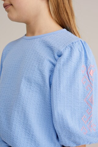 WE Fashion Блузка в Синий