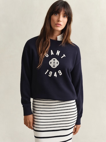 GANT Tréning póló - kék: elől