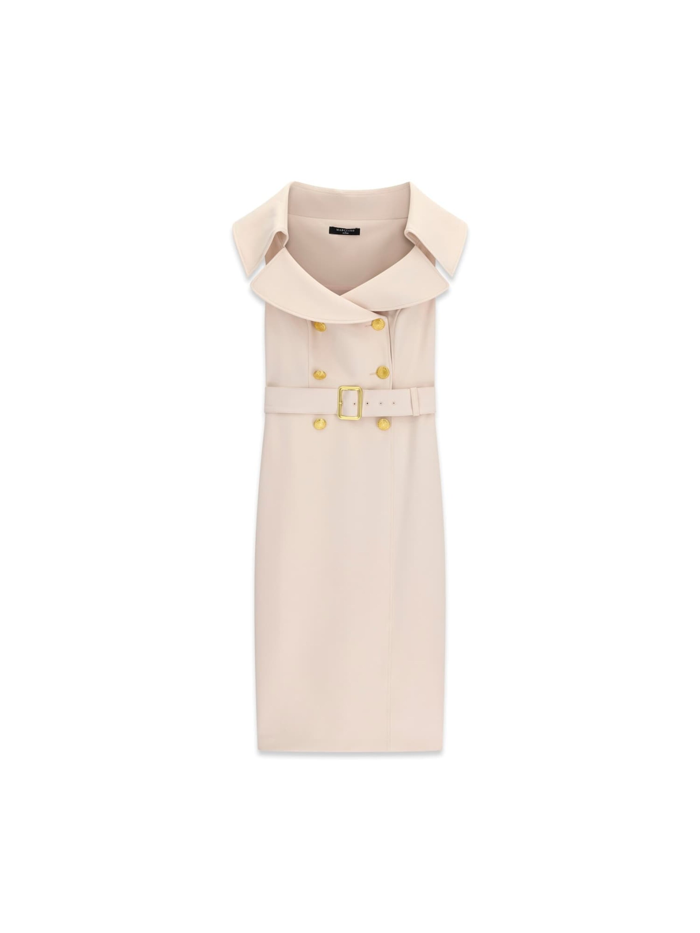 MARCIANO LOS ANGELES Dress in Beige: front