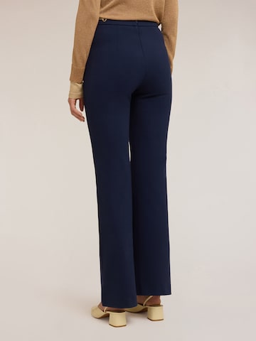 MOTIVI Flared Broek in Blauw