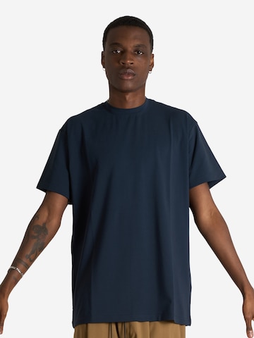 T-Shirt LOW BRAND en bleu : devant