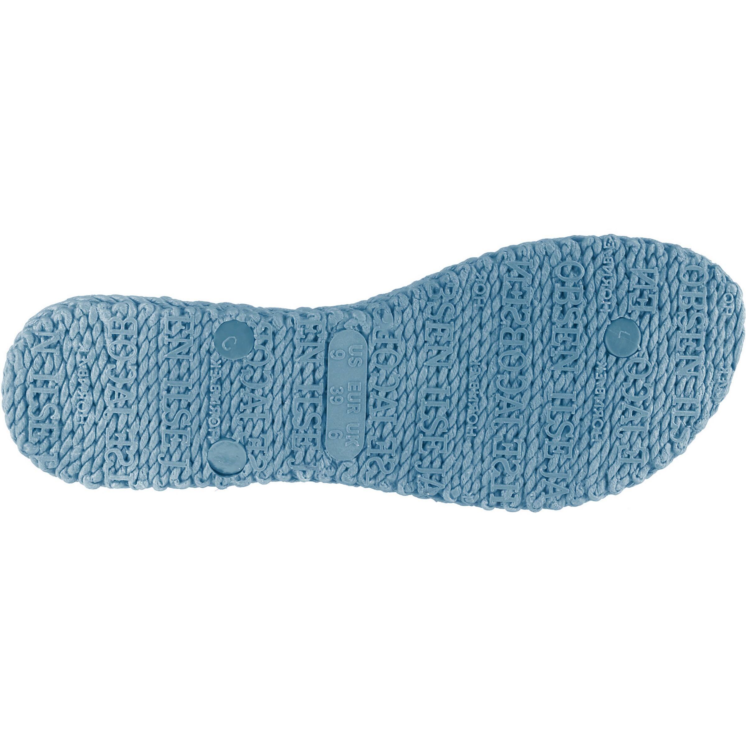 ILSE JACOBSEN Teenslipper 'Cheerful 01' in Blauw