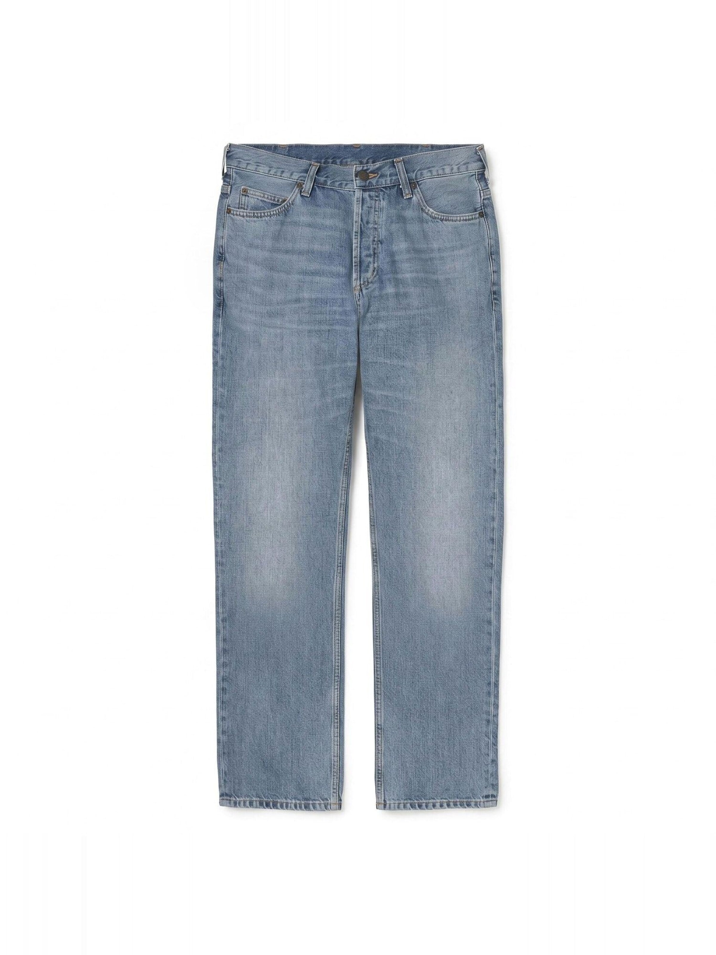 Carhartt WIP Baggy Jeans 'MARLOW' in Blauw: voorkant