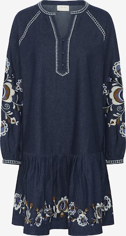 Rochie 'Gro' de la Cream pe albastru: față