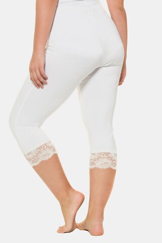 Ulla Popken Skinny Leggings in White