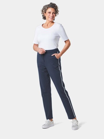 Regular Pantalon Goldner en bleu