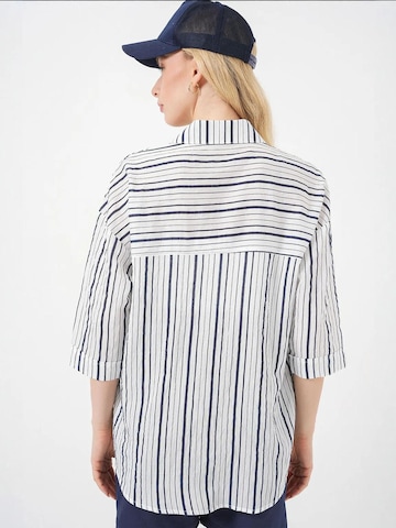 Chemisier Bigdart en bleu