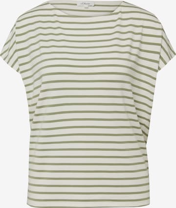 s.Oliver T-Shirt in Beige: Vorderseite