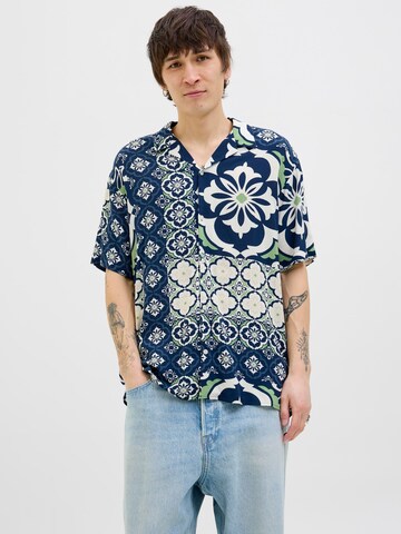 JACK & JONES Comfort fit Overhemd in Wit: voorkant