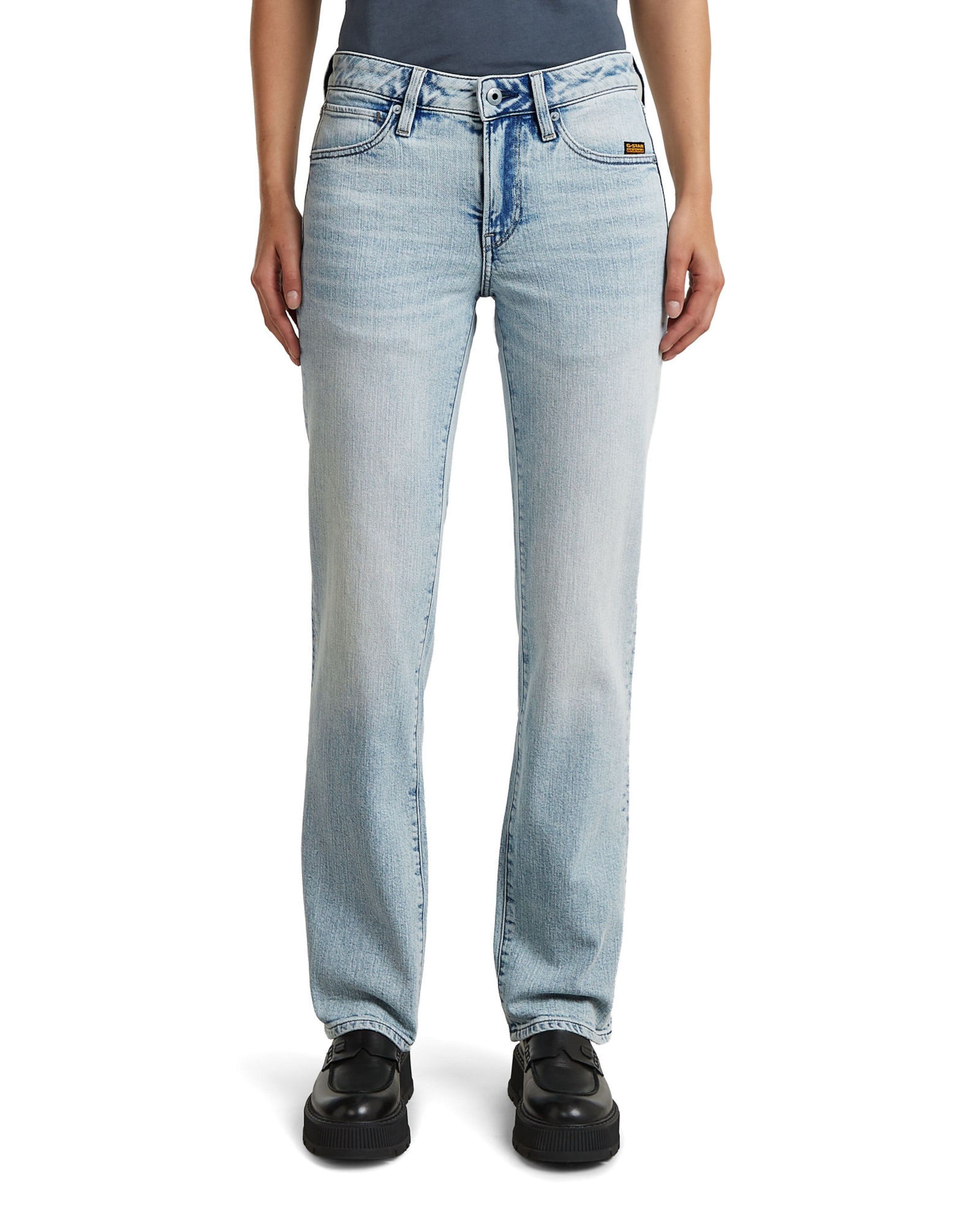 G-STAR Regular Jeans-5Pocket ' G-Straight Jeans' in Blau: Vorderseite