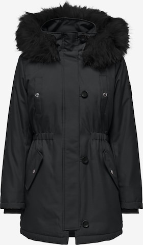 ONLY Parka 'IRIS' in Schwarz: Vorderseite