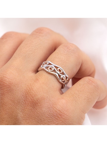 Bague Zeeme en argent : devant