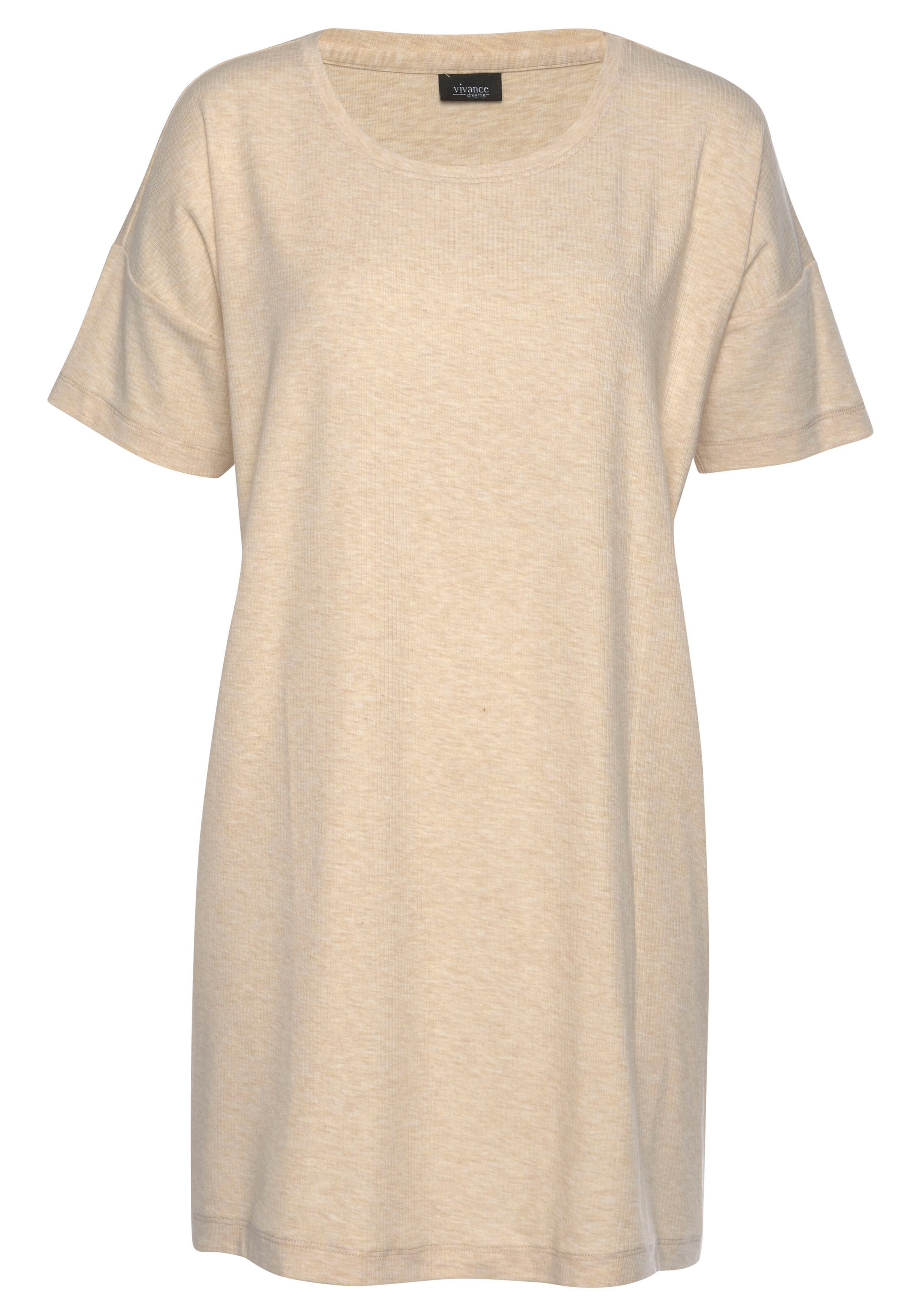 T-shirt VIVANCE en beige : devant