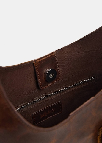 MANGO Shoulder Bag in Brown