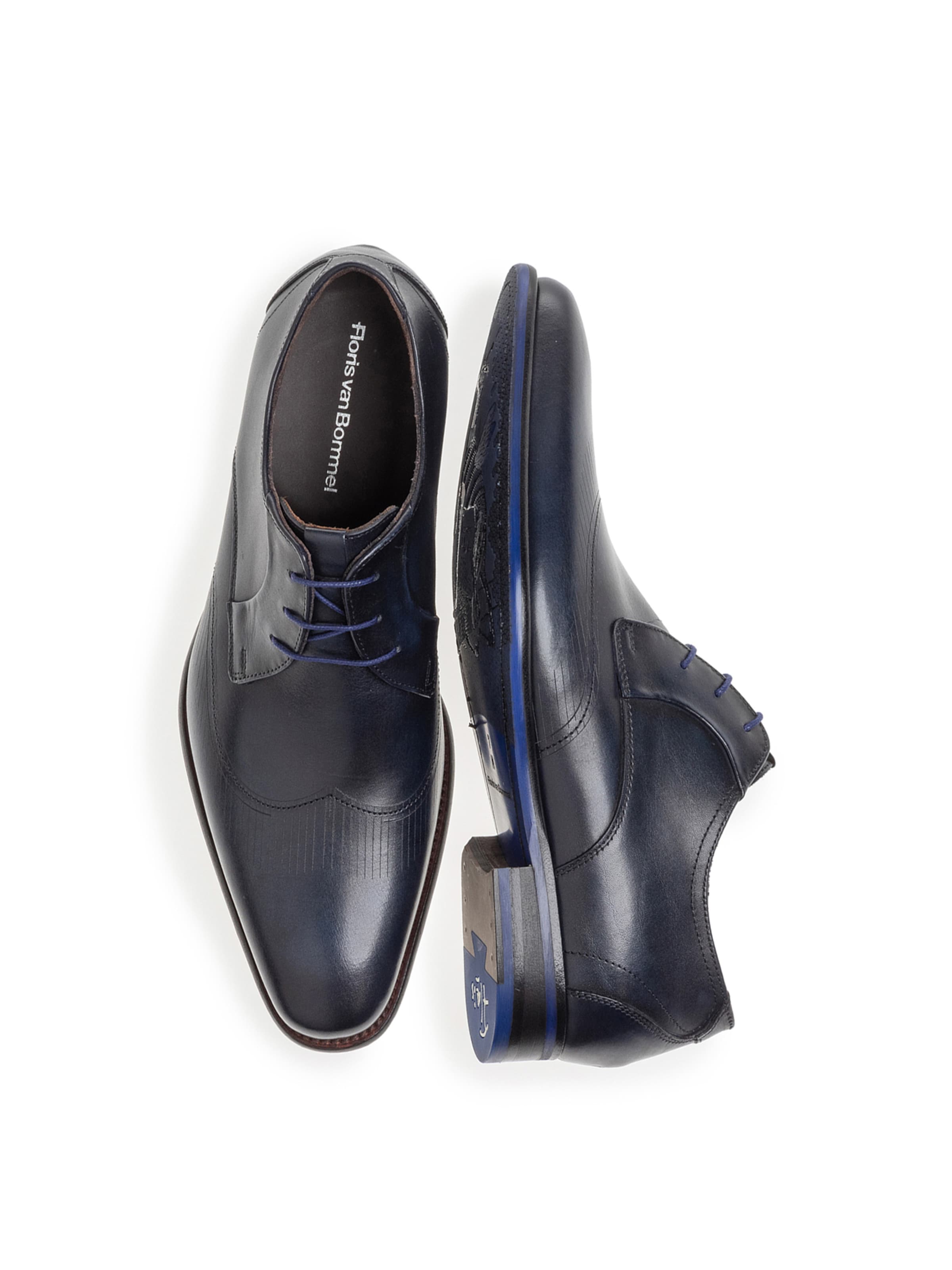 Scarpa stringata 'De Stijler 42' di Floris van Bommel in blu