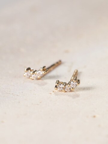 Dear Me Ohrringe 'Smile Curve' in Gold