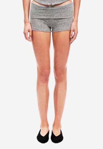 OW Collection Regular Broek 'RUE' in Grijs: voorkant