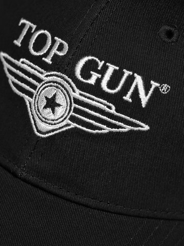 TOP GUN Cap in Black