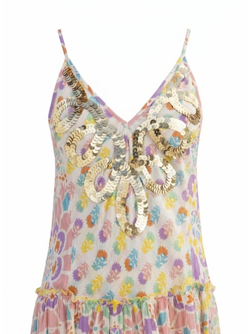 Robe 'Robe Longue Innika' Miss June en mélange de couleurs