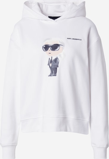 Karl Lagerfeld Collegepaita värissä beige / harmaa / musta / valkoinen, Tuotenäkymä