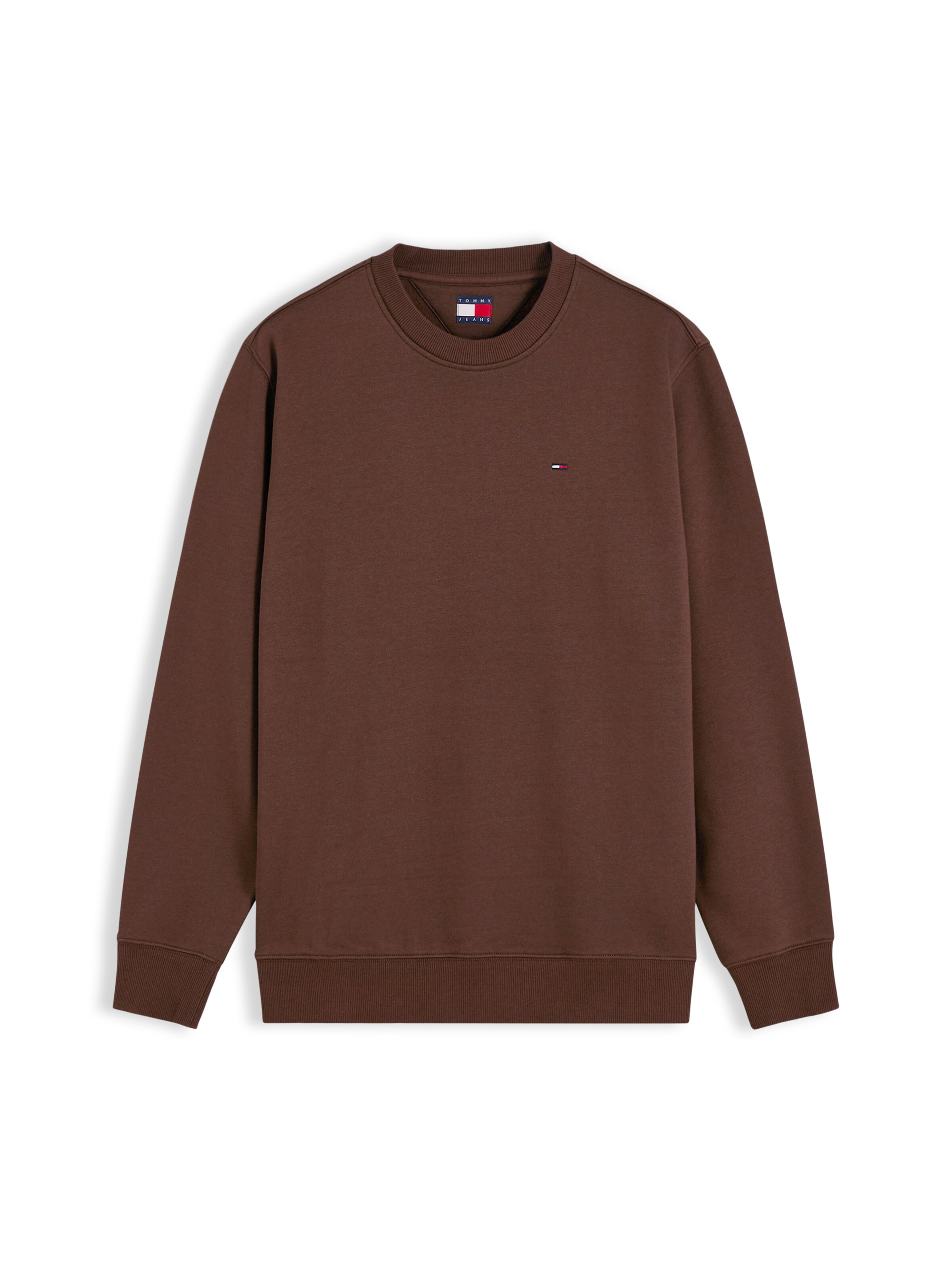 Tommy Jeans Sweatshirt in Brown: front