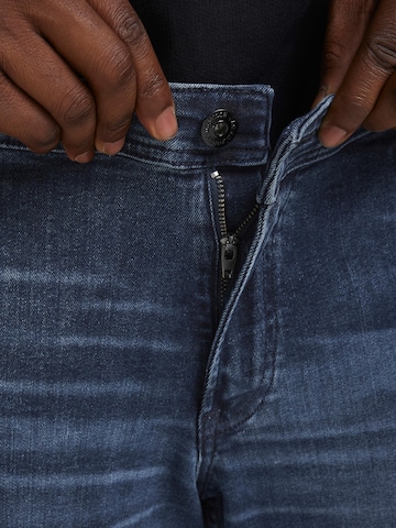 Coupe slim Jean 'Glenn' Jack & Jones Plus en bleu