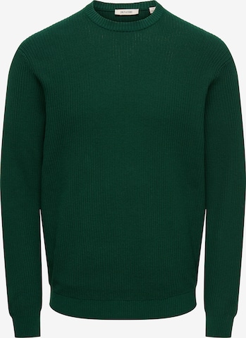 Pull-over 'ONSTOBI' Only & Sons en vert : devant