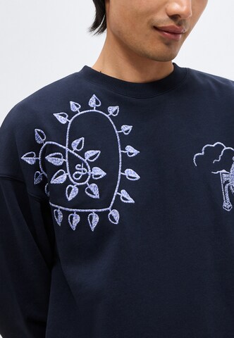 SCOTCH & SODA Flared Trui in Blauw