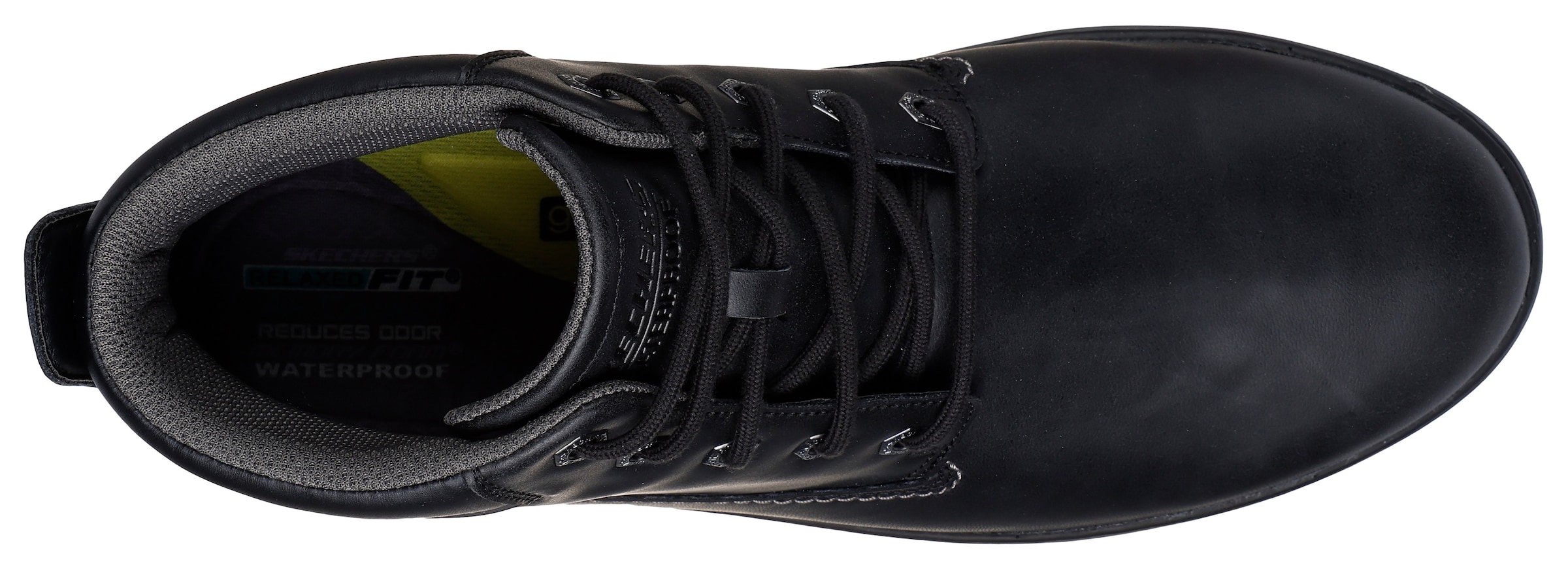 Bottines à lacets 'Garlan' SKECHERS en noir