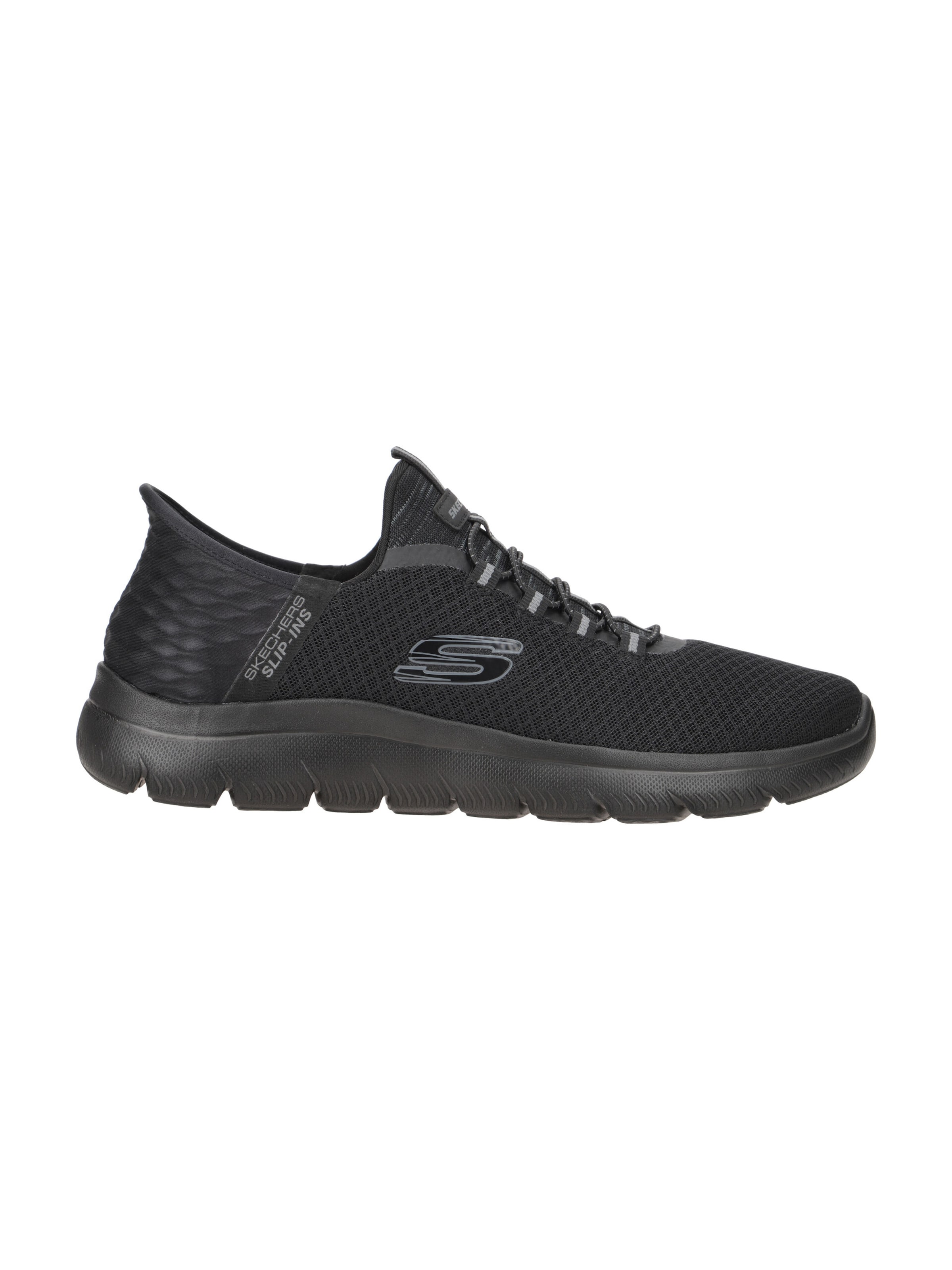 SKECHERS Hausschuh in Schwarz