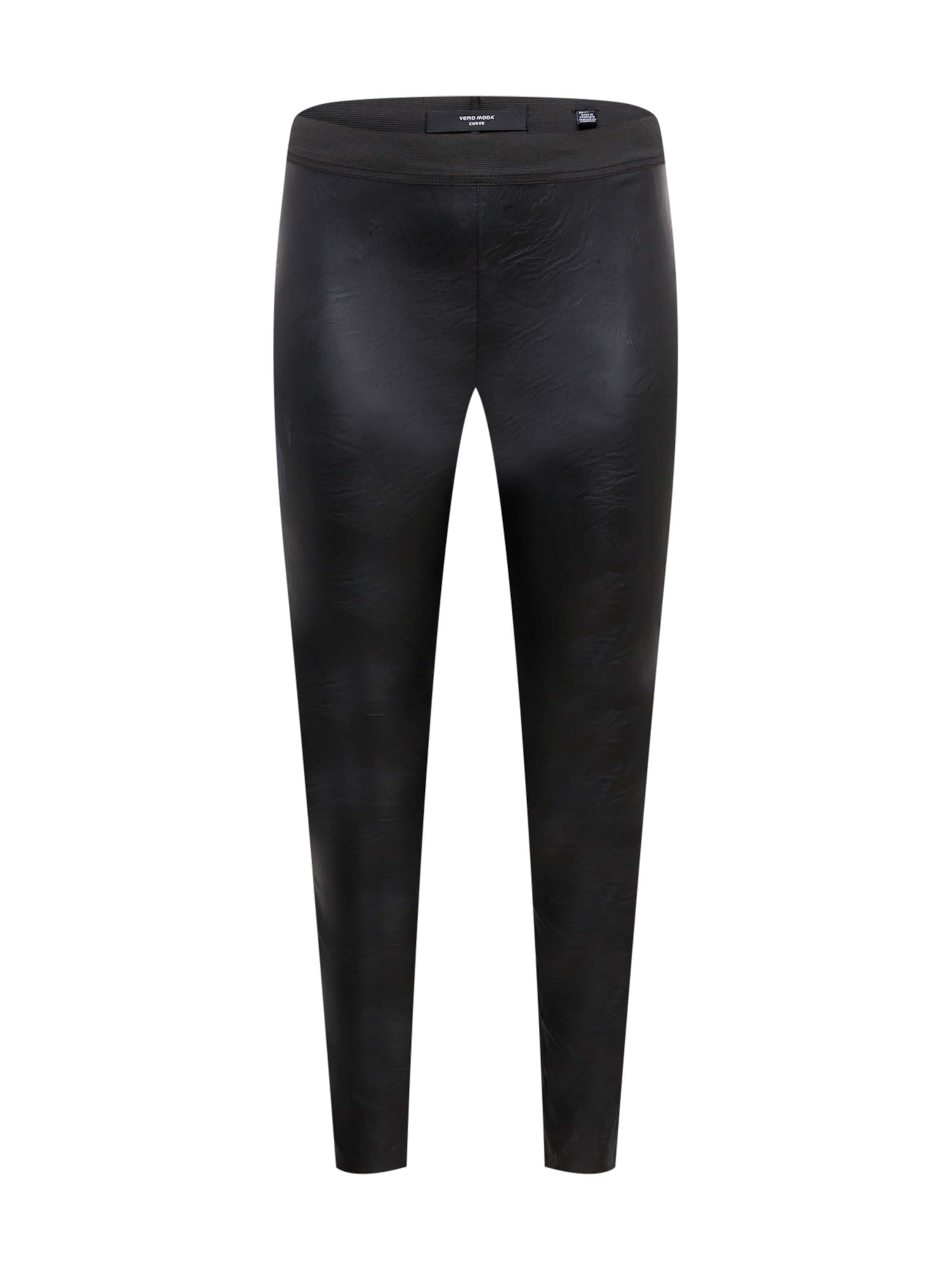 Vero Moda Curve Skinny Leggings 'STORM' i sort: forside