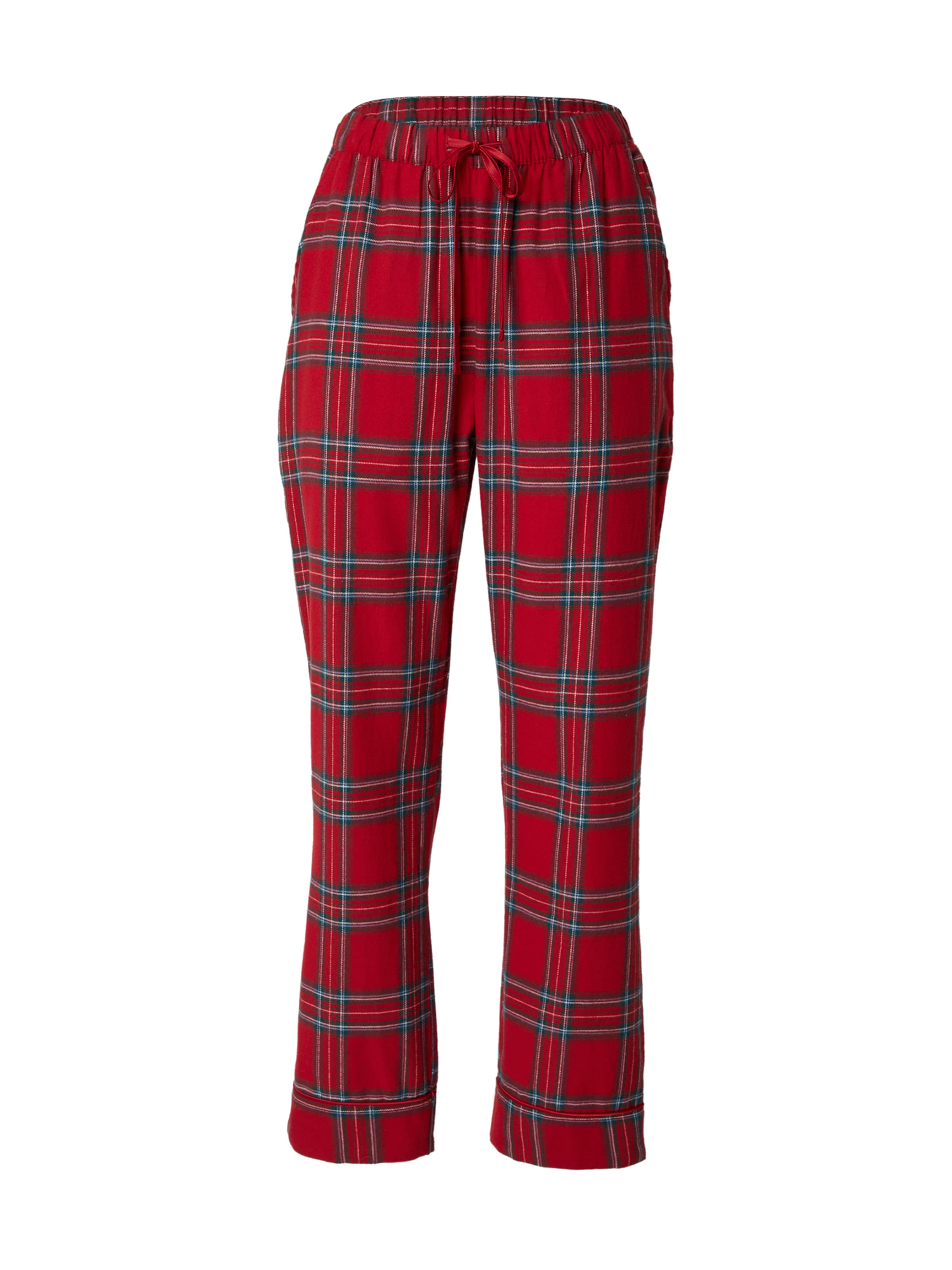Hunkemöller Pyjamabroek in Rood: voorkant