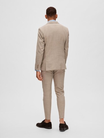 Regular fit Giacca da completo 'Oasis' di SELECTED HOMME in beige