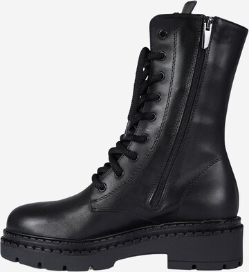 Bottines à lacets VSL en noir : devant