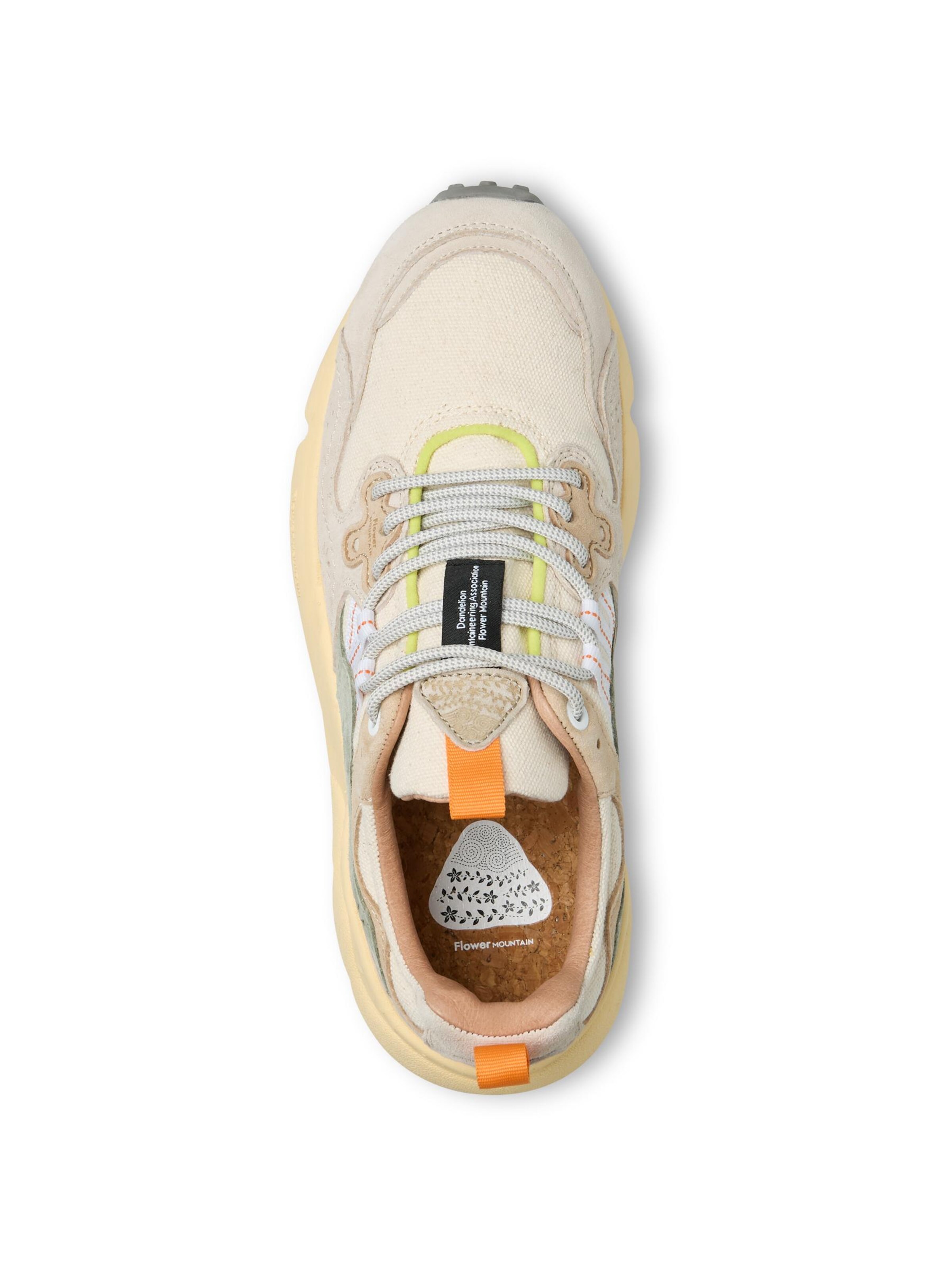 Baskets basses 'YAMANO 3 UNI' Flower Mountain en blanc