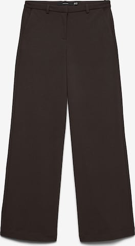 VERO MODA - Pierna ancha Pantalón en marrón: frente