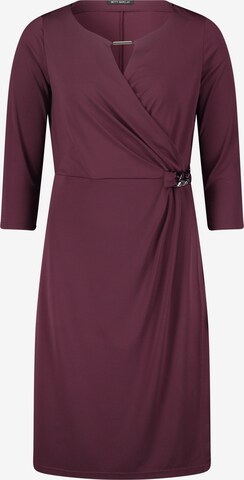 Robe Betty Barclay en violet : devant