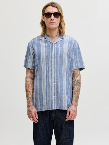 Comfort fit Camicia 'JPRBLUSUMMER' di JACK & JONES in blu: frontale