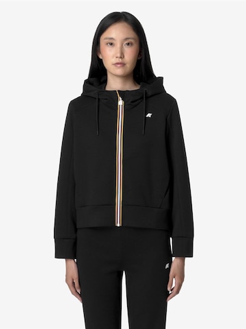K-Way Sweatjacke‌‌ in Schwarz