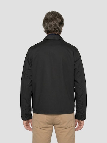 Schott NYC Between-Seasons Coat in Black