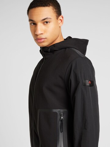 Peuterey Zip-Up Hoodie in Black