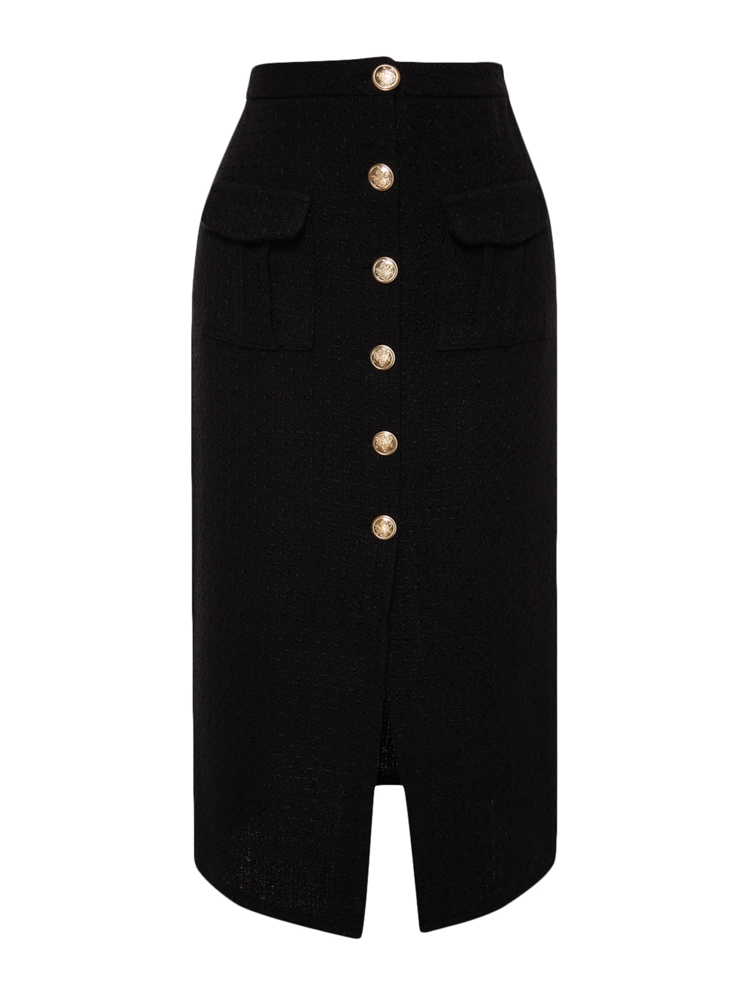 Trendyol Юбка в Черный: спереди