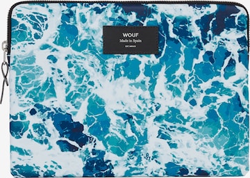 Wouf Tablet Case in Blue: front