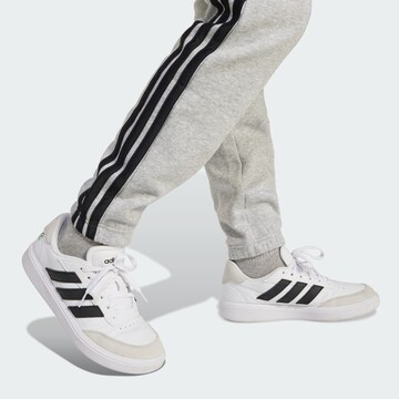 ADIDAS SPORTSWEAR Tapered Workout Pants 'Essentials' in Grey