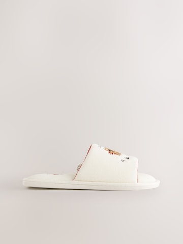 Next Hausschuh in Weiß