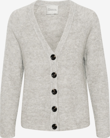 Cardigan My Essential Wardrobe en gris : devant